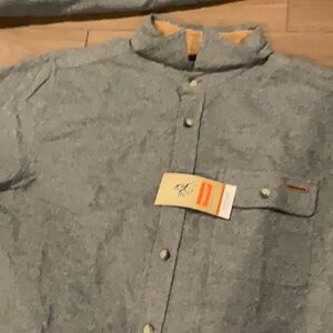 Legendary Whitetails Men's Buck Camp Flannel, Long Sleeve Plaid Button Down